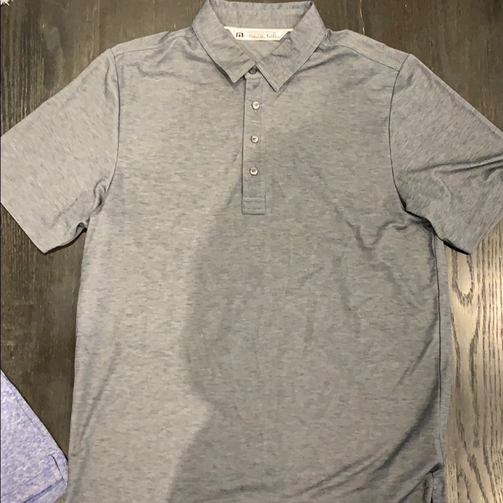 Men’s Polo by Travis Mathew in Dark Grey.
